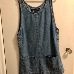 vintage overall dress